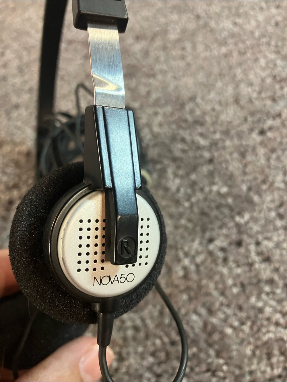 Vintage Realistic Nova-50 Stereo Headphones